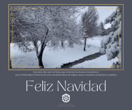 Imagen El Ayuntamiento de Collado Hermoso desea a sus vecinos unas navidades...